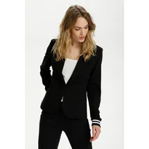 Kaffe Blazer 'Kinnie' - Schwarz,Weiß - 34