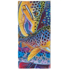 Buff Coolnet UV+ Halstuch trout confetti