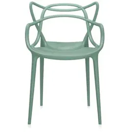 Kartell Masters Stuhl, Grün Saugen, 2er-Satz