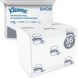 Kleenex Toilettenpapier 8408 Weiß Anzahl der Lagen: 2 N/A 7200 Blatt