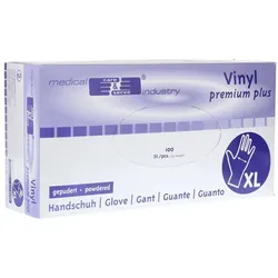 Handschuhe Vinyl Unsteril leicht gepuder 100 St