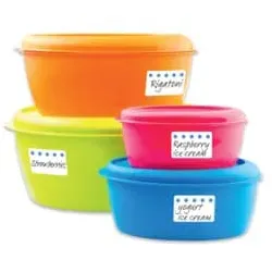 HERMA Tiefkühletiketten 26x40mm blau 48 Stück 3773 Eiskristalle