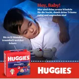 HUGGIES Overnight Pants Größe 6 (15-25 kg), Windeln-Monatsbox, 88 Stück (4x22), Windelhöschen für die Nacht