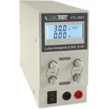 ChiliTec Regelbares Labornetzgerät "CTL-3003" beleuchtete LCD Anzeige, 0-30V, 0-3A