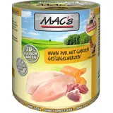 MAC's Huhn pur mit ganzen Geflügelherzen 6 x 800 g