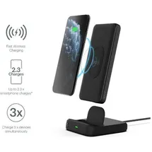 Cygnett 10K mAh, Wireless PB + Charging Dock