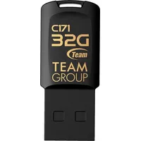 TEAM GROUP TeamGroup C171 schwarz 32GB, USB-A 2.0 (TC17132GB01)