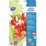 Avery-Zweckform Premium Inkjet Fotopapier weiß, 10x15cm, 250g/m2, 50 Blatt C2550-50