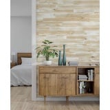 wodewa 1000 Wandverkleidung Holz 3D Optik Vintage Shabby Look Wandpaneele 1m2 Moderne Wanddekoration Holzverkleidung Holzwand Wohnzimmer Küche Schlafzimmer