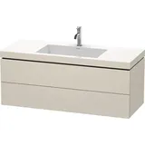 Duravit Möbelset c-shaped Set wandhängend wandhängend „L-Cube“ 120 × 50 × 48 cm