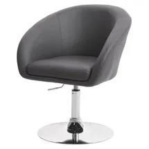 Mendler Esszimmerstuhl HWC-F19 Kunstleder grau