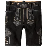 Stockerpoint Lederhose "Beppo 4" in schwarz gespeckt | Gr.: 48