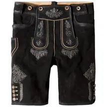 Stockerpoint Lederhose "Beppo 4" in schwarz gespeckt | Gr.: 48