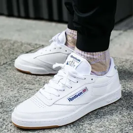 Reebok Club C 85 Intense White / Royal / Gum 46