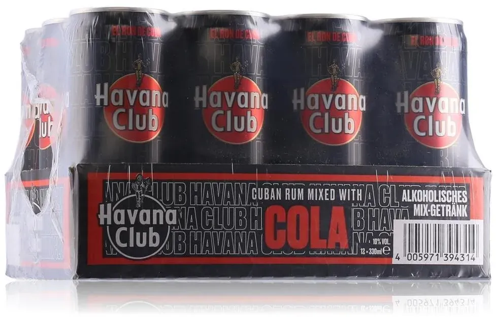 Havana Club Rum & Cola Dose 10% Vol. 12x0,33l