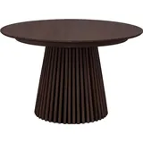 VCM Esstisch Osaka Ø 120 cm Holz Smoke