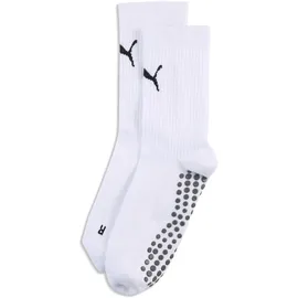 Puma teamLIGA26 Grip Tennissocken White/Black 35-38