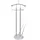 vidaXL Herrendiener Metall silber