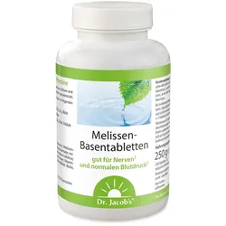 Dr. Jacob's Melissen-Basentabletten B-Vitamine Mineralstoffe 250 St