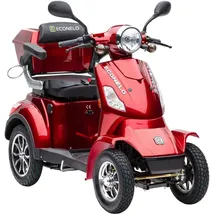 ECONELO Seniorenmobil P4000 Elektromobil 25 km/h rot