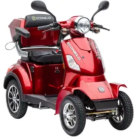 ECONELO Seniorenmobil P4000 Elektromobil 25 km/h rot