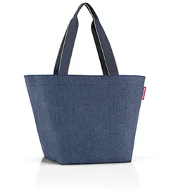 Reisenthel Shopper M herringbone dark blue