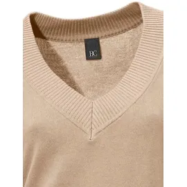 Heine V-Pullover Beige 38