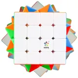 YuXin Black Kirin V2 4x4 - stickerless Zauberwürfel Speedcube Magic Cube Magi...