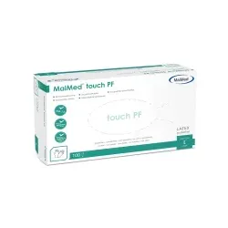 MaiMed® MyClean touch PF Einmalhandschuhe 74249 , 1 Karton = 10 Packungen = 1.000 Stück, Größe L
