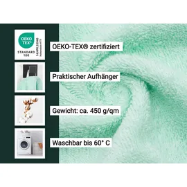 ZOLLNER Handtuchset 10-tlg. mint