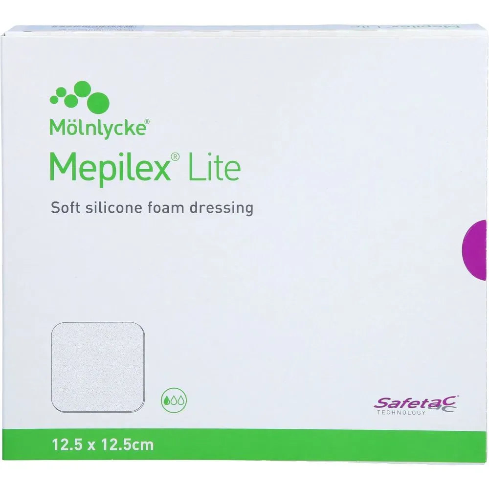 MEPILEX Lite Schaumverband 12,5x12,5 cm steril 5 St