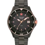 Swiss Alpine Military Damen Uhr Analog Quarz 7740.1187SAM Edelstahl