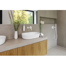 Herzbach Deep White Waschtischarmatur Weiß Matt