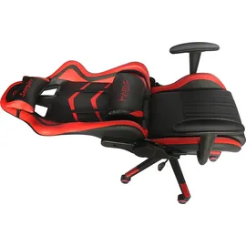 MARVO CH-106 Gaming Chair schwarz/rot