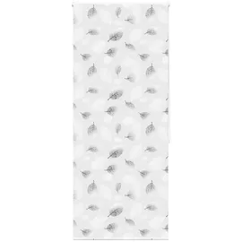 vidaXL Duschrollo 90 x 240 cm grau