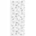 vidaXL Duschrollo 90 x 240 cm grau