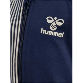 hummel hmlSTRIPY ZIP JACKET black iris 62
