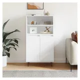 vidaXL Highboard 60 x 110 x 36 cm Weiß