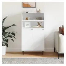 vidaXL Highboard 60 x 110 x 36 cm Weiß