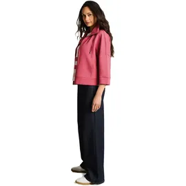 Tom Tailor Boxy-Fit Scuba Sweatjacke Rosa L