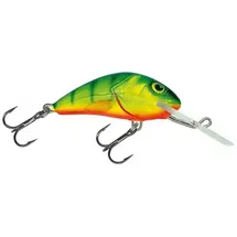 Salmo Hornet Wobbler, Salmo Farben:Hot Perch, Länge/Gewicht/Laufverhalten/Tauchtiefe:9cm / 36g / schwimmend / 3.5-5.0m
