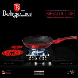 Berlinger Haus BerlingerHaus 15-teiliges Granit Kochtopfset Topfset Metallic Burgundy BH-1632N