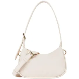 Valentino Samba Re Schultertasche Kunstleder Beige