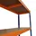Monster Racking Lagerregal Stahl 150 cm blau/orange