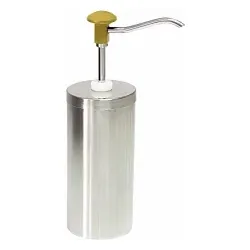 SCHNEIDER Dosierspender mit Druckknopf, 2 Liter 152544 , Farbe: gelb