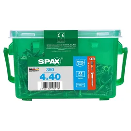 SPAX Schraube Edelstahl 4 x 40 mm silberfarben 350 Stück