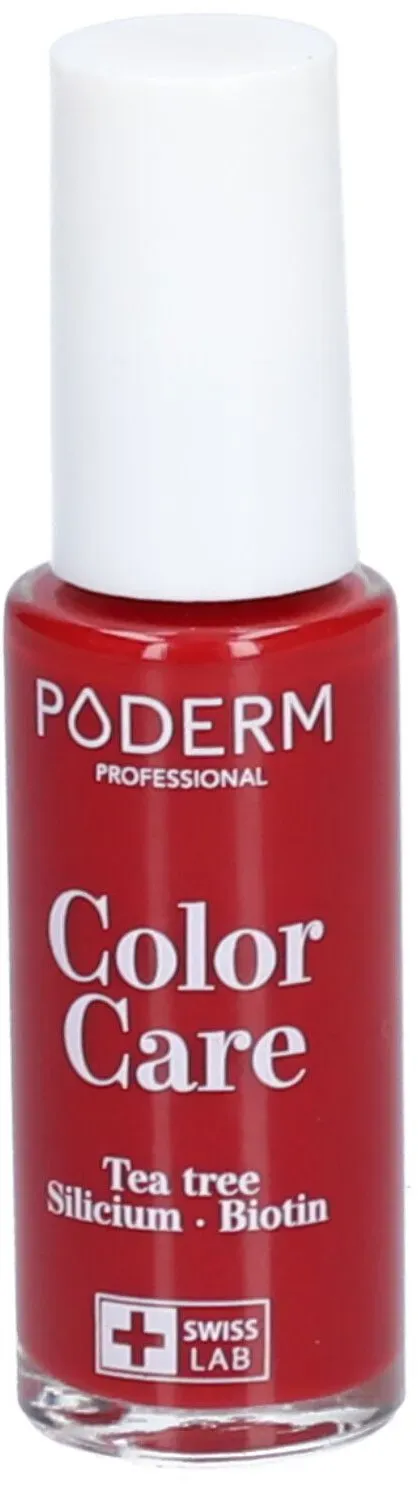 Poderm Vernis Color Care 253 Rouge Allure Fl 8 ml