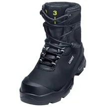 Uvex 3 Sicherheitsschuh Stiefel S3L, schwarz schwarz 45 - schwarz