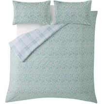 Laura Ashley Sherston Floral Blau 200 x 200 cm + 50 x 75 cm