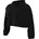 Damen Luxe Kapuzenpullover Black/Iron Grey M EU